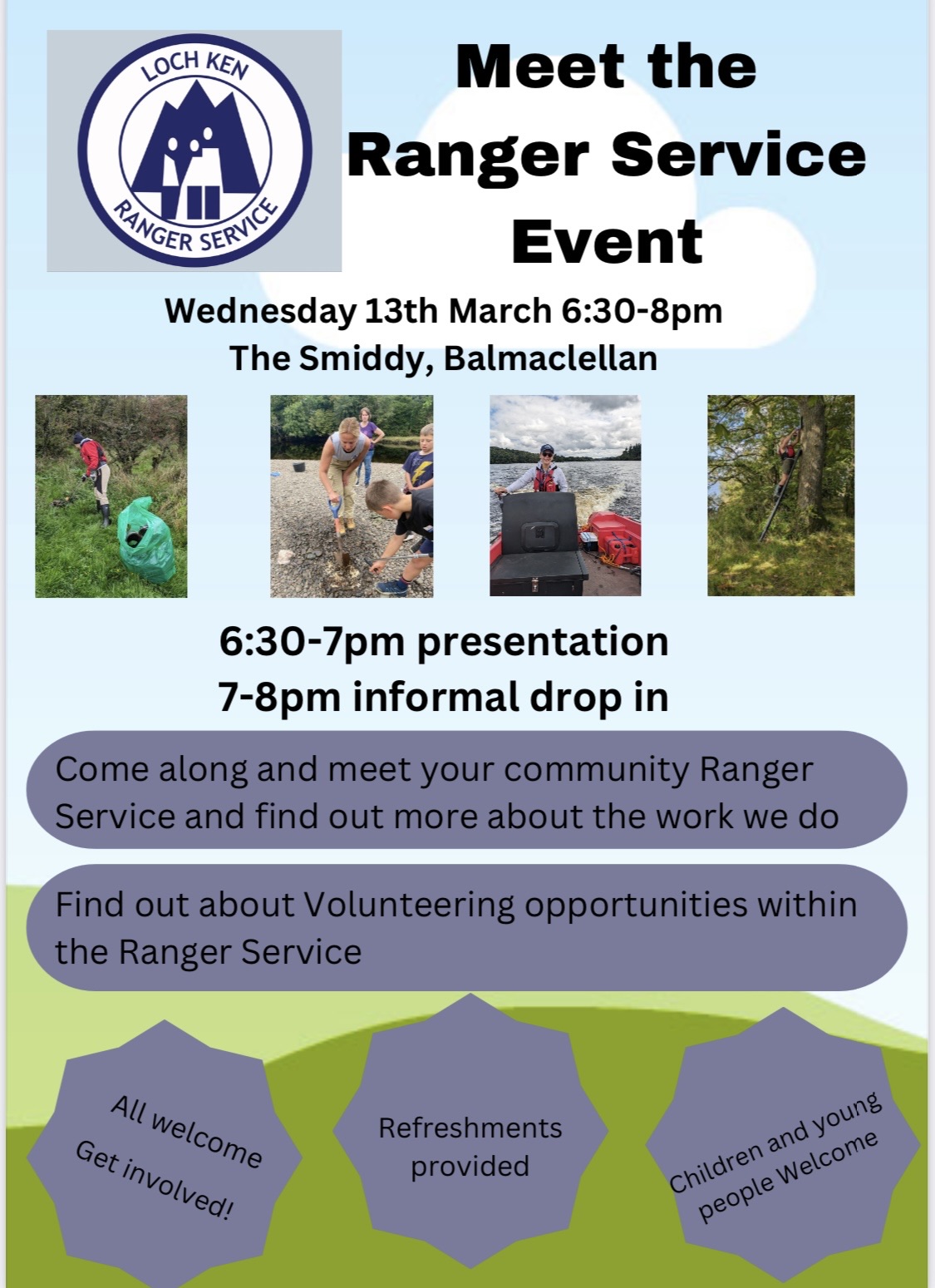 Meet the Loch Ken Ranger Service Open Event